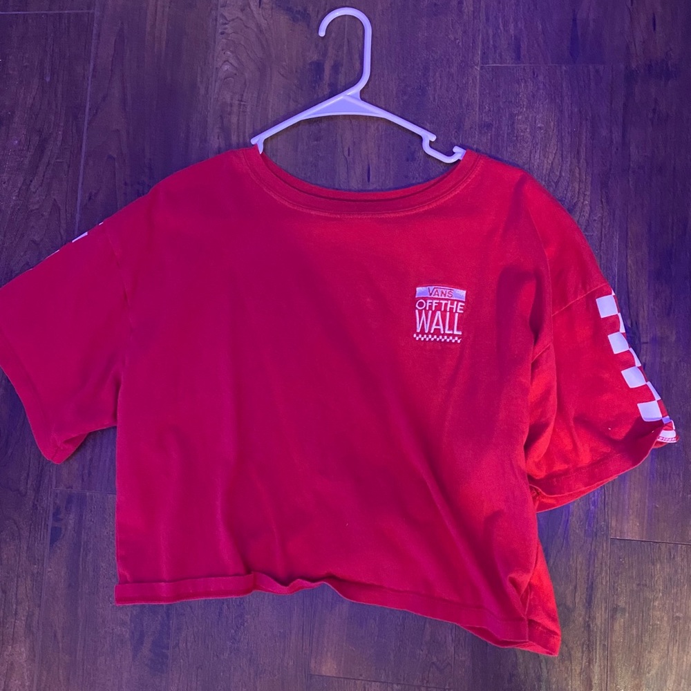 red vans top